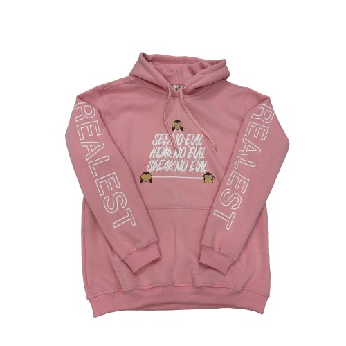 Realest Pink Hoodie-01